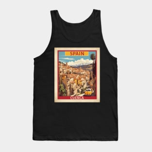 Cuenca Spain Travel Tourism Retro Vintage Tank Top